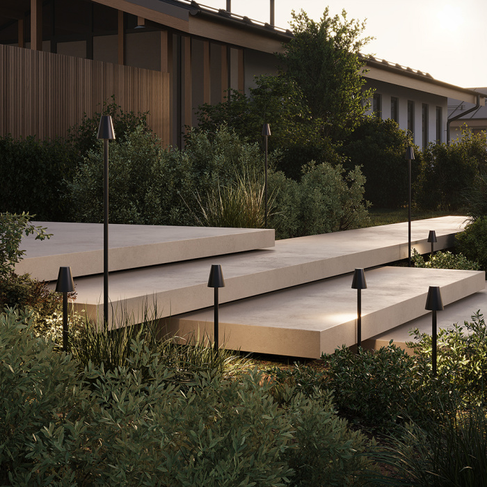 Ландшафтный светильник Maytoni Cane O504FL-L1B3K