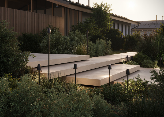 Ландшафтный светильник Maytoni Cane O504FL-L1B3K