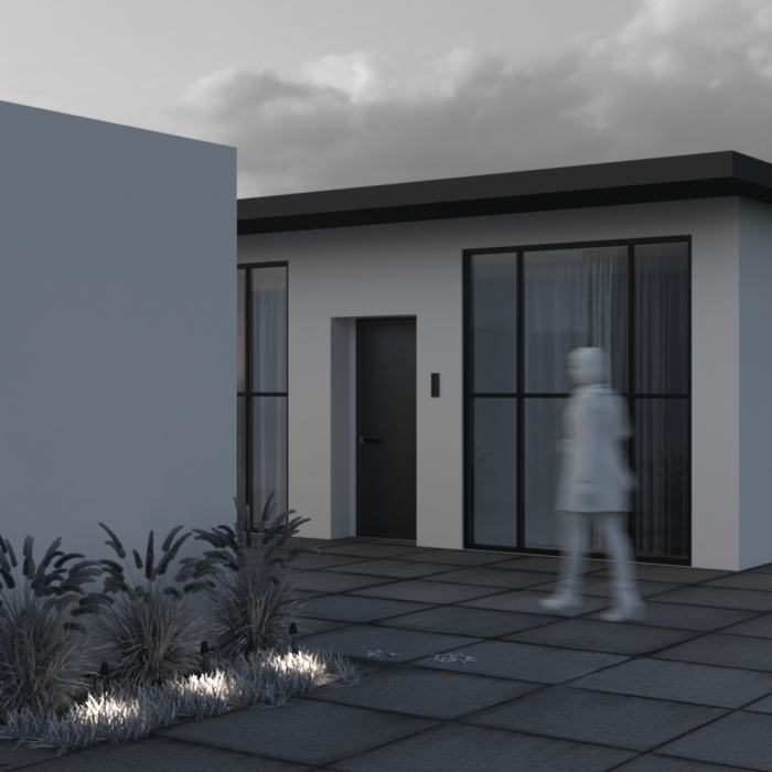 Ландшафтный светильник Maytoni Cane O504FL-L1B3K