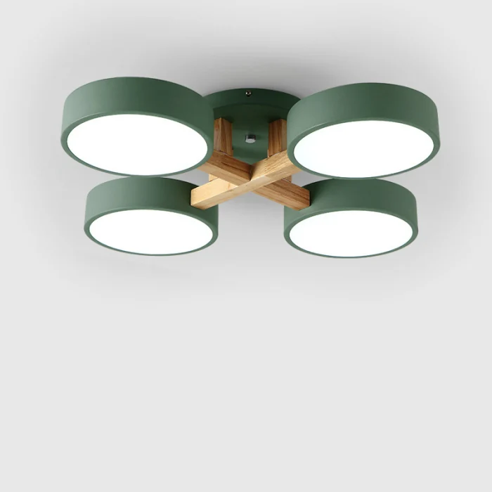 Потолочная люстра JOIST 4 Green ImperiumLoft