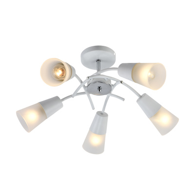 Потолочная люстра на штанге CALLA ESCADA 1109/5P White