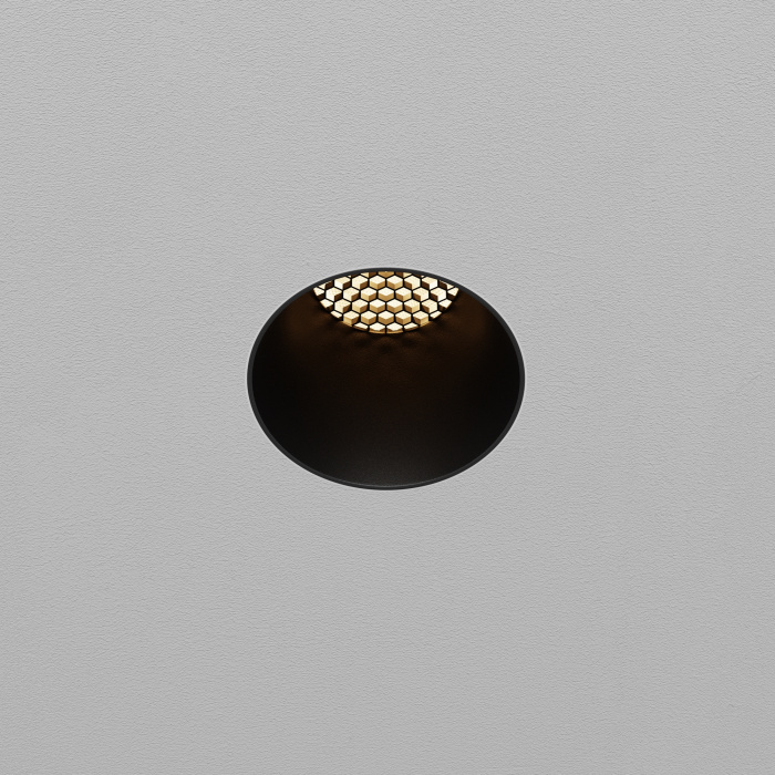 Встраиваемый светильник Maytoni Dip DL120-10W-3K-TRS-B