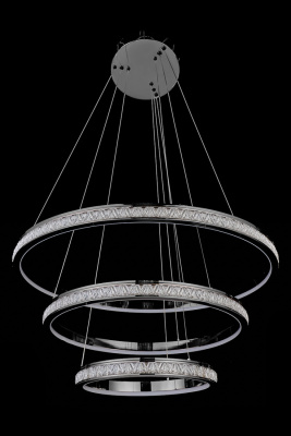 Подвесной светильник Leon Aida LE7707/800-3K Black Chrome