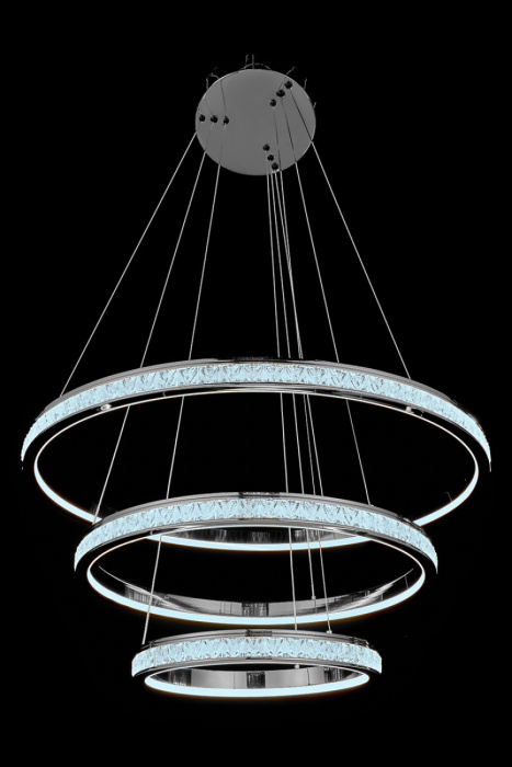 Подвесной светильник Leon Aida LE7707/800-3K Black Chrome