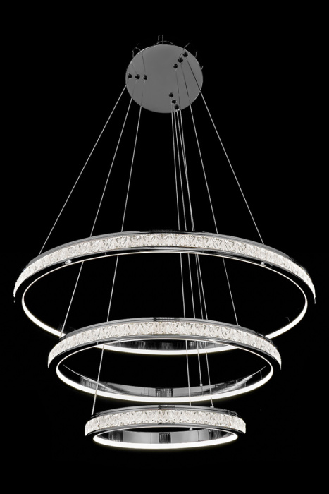 Подвесной светильник Leon Aida LE7707/800-3K Black Chrome