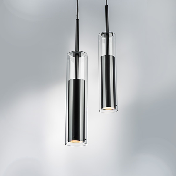 Светильник подвесной CILINO 1х40W GU10 MATT BLACK (в комплекте) 756017 (MD6913-1A)