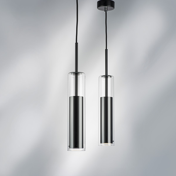 Светильник подвесной CILINO 1х40W GU10 MATT BLACK (в комплекте) 756017 (MD6913-1A)