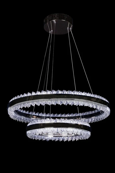 Подвесная люстра Leon Michel LE7720/800-2K Black Chrome