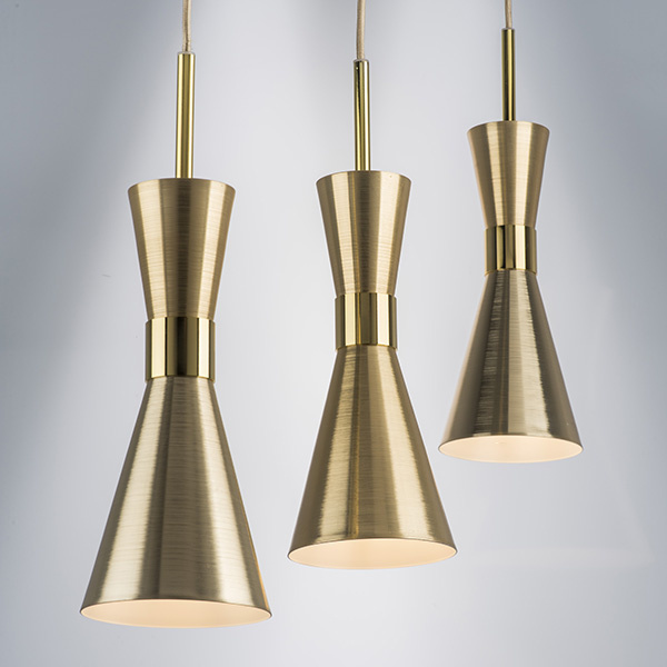 Светильник подвесной DUMO 1х40W E14 ЛАТУНЬ/ЗОЛОТО (в комплекте) 816011 (MD8506/1A)