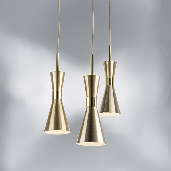 Светильник подвесной DUMO 1х40W E14 ЛАТУНЬ/ЗОЛОТО (в комплекте) 816011 (MD8506/1A)