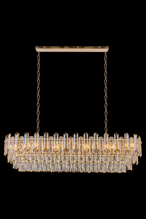 Подвесная люстра Leon Jacqueline LE7161/1200L GD/SH