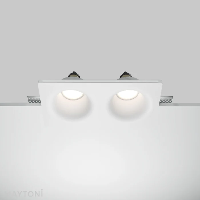 Встраиваемый светильник Maytoni Gyps Modern DL002-DW-02-W