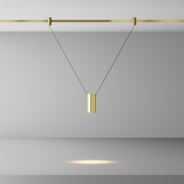 Трековый подвесной светильник Maytoni Focus LED TR157-1-12W3K-BS