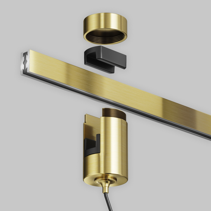 Трековый подвесной светильник Maytoni Focus LED TR157-1-12W3K-BS