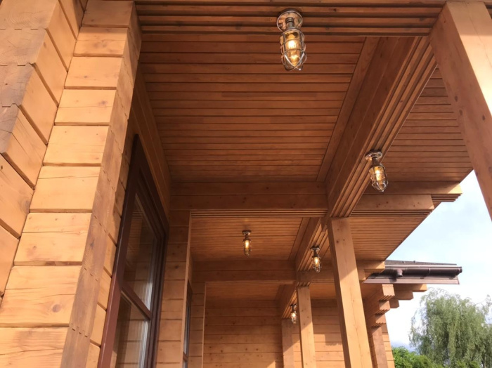 Уличный потолочный светильник Covali PL-51685