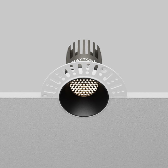 Встраиваемый светильник Maytoni Dip DL119-10W-4K-TRS-B