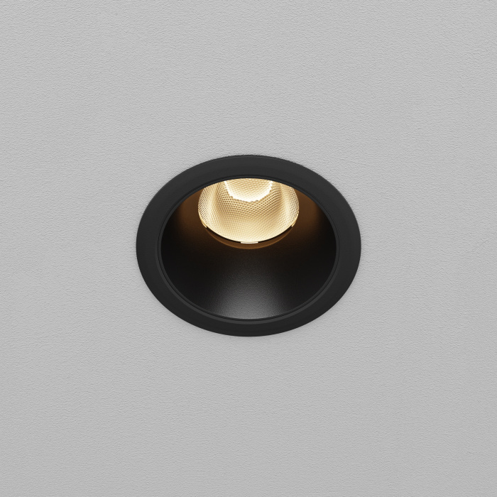 Встраиваемый светильник Maytoni Dip DL123-10W-3K-B