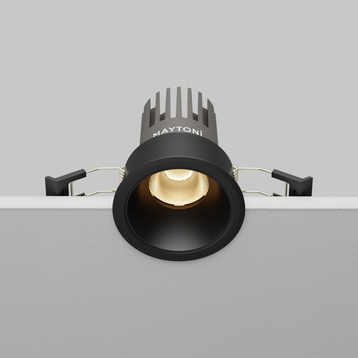 Встраиваемый светильник Maytoni Dip DL123-10W-3K-B