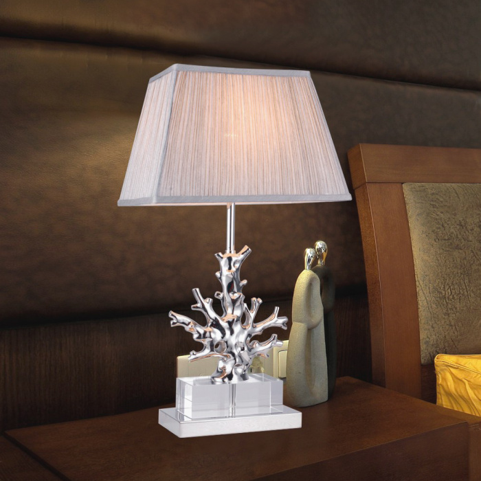 Настольная лампа Delight Collection Table lamp BT-1004 nickel