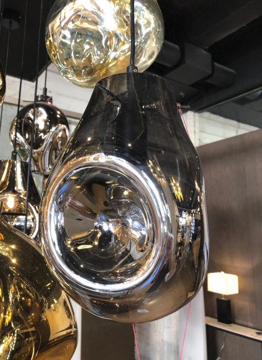 Подвесной светильник Delight Collection Soap 9208P/A smoky