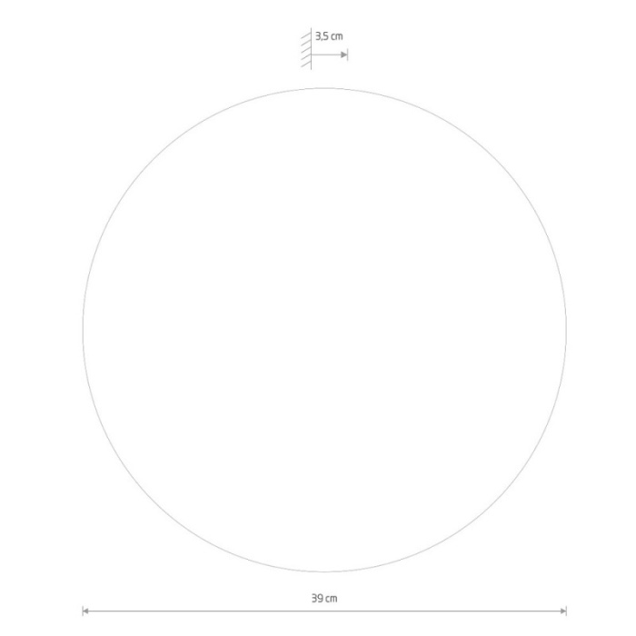 Настенный светильник Nowodvorski Ring Led L Mirror 10278
