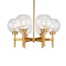 Люстра на штанге Delight Collection Jade BG240P-6 brass