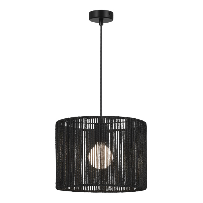 Светильник подвесной черный/черный E27 1*40W SLE6024-403-01