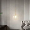 Подвесной светильник Delight Collection Ball Sola 9217P/D200 gold