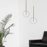Подвесной светильник Delight Collection Ball Sola 9217P/D200 gold