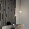 Подвесной светильник Delight Collection Ball Sola 9217P/D200 gold