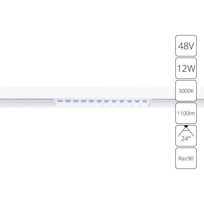Магнитная трековая система Arte Lamp LINEA A4674PL-1WH