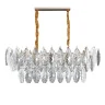 Подвесная люстра Delight Collection D8011P D8011P/L-800 gold/smoky