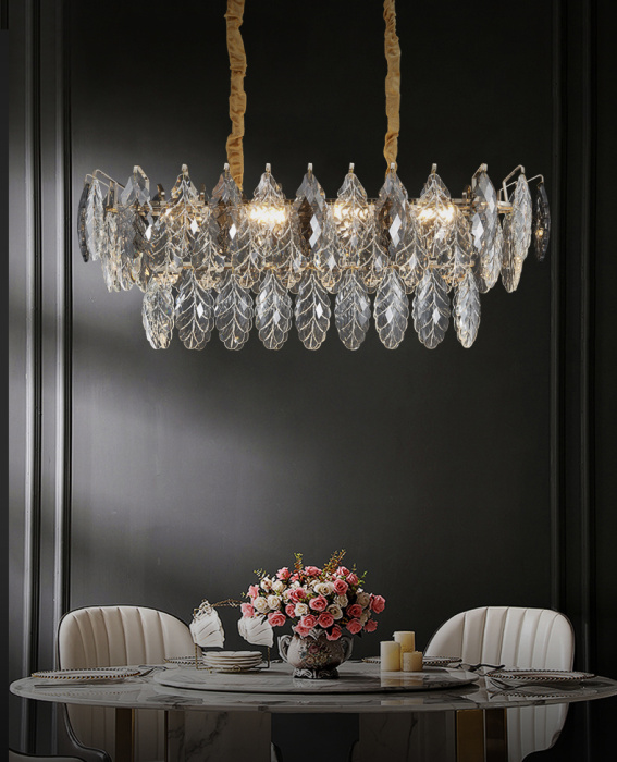 Подвесная люстра Delight Collection D8011P D8011P/L-800 gold/smoky