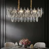 Подвесная люстра Delight Collection D8011P D8011P/L-800 gold/smoky