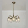 Люстра на штанге Berliner Messinglampen D215-123crB