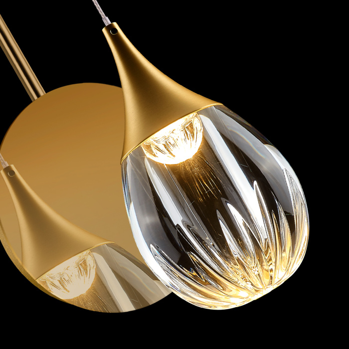 Бра Delight Collection Stilla MB24001004-1A gold/clear