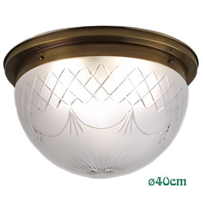 Потолочный светильник Berliner Messinglampen D92-182crB