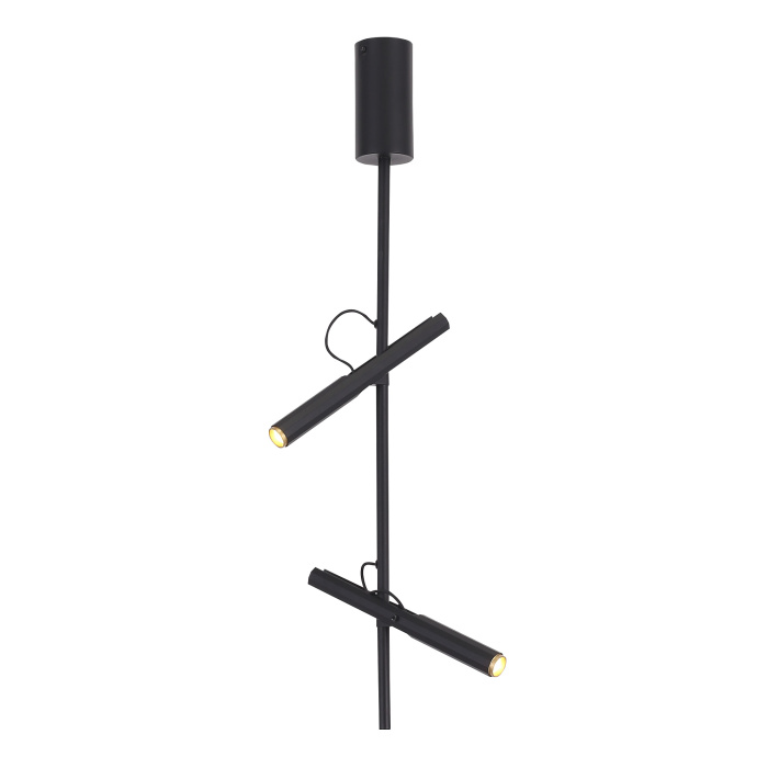 Светильник подвесной ST-Luce Черный/Черный, Золотистый LED 2*3W 3000K SL6210.403.02