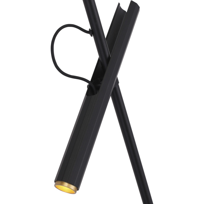 Светильник подвесной ST-Luce Черный/Черный, Золотистый LED 2*3W 3000K SL6210.403.02
