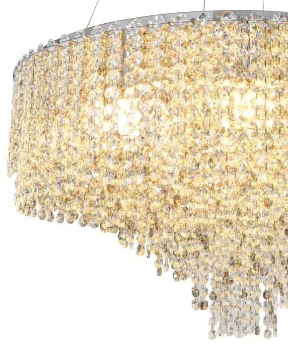 Люстра подвесная Stilfort 2187/09/16P Rain of Crystal