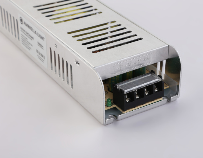 Блок питания с EMC для светодиодной ленты 12V 200W 16,7A IP20 185-260V 223*67*40 GS8654 Ambrella light GS8654