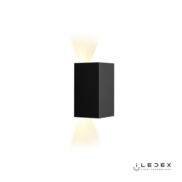 Настенный светильник iLedex Double ZD8160-12W BK