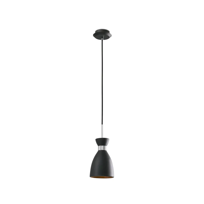 Подвесной светильник RETRO Black and copper pendant lamp