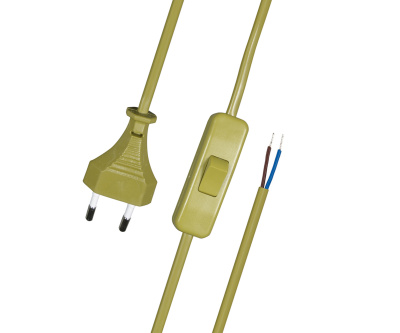 Шнур с переключ бронза (10 шт в упаковке) Kink Light  A2300,20