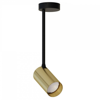 Потолочный светильник спот Nowodvorski Mono Long S Black/Brass 7731