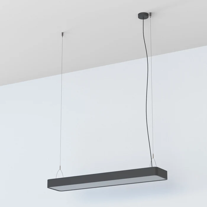 Подвесной светильник Nowodvorski Soft Led 90x20 Graphite 7532