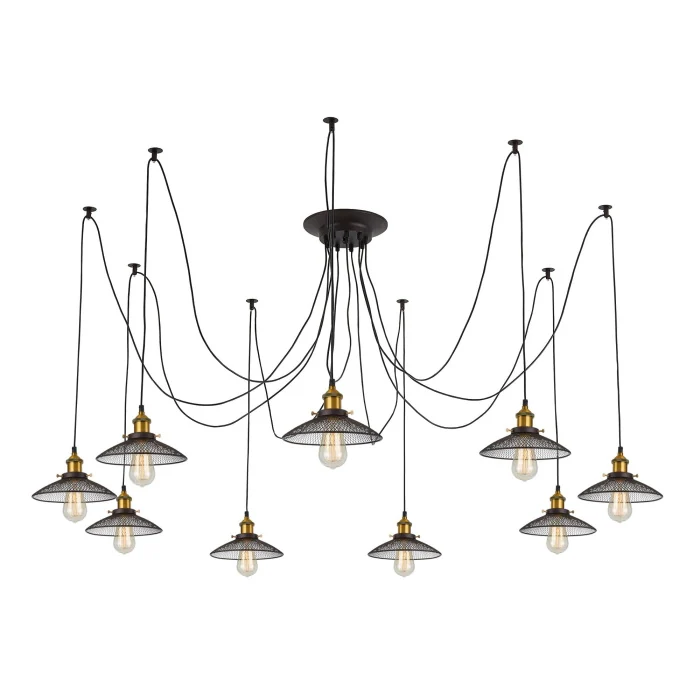 Подвесной светильник паук Citilux Эдисон CL451091