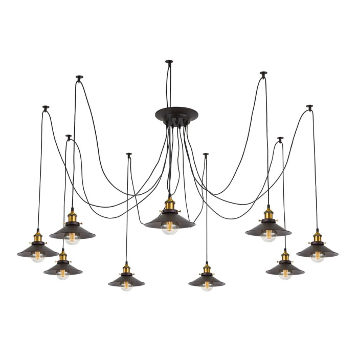 Светильник подвесной паук Citilux Эдисон CL451091