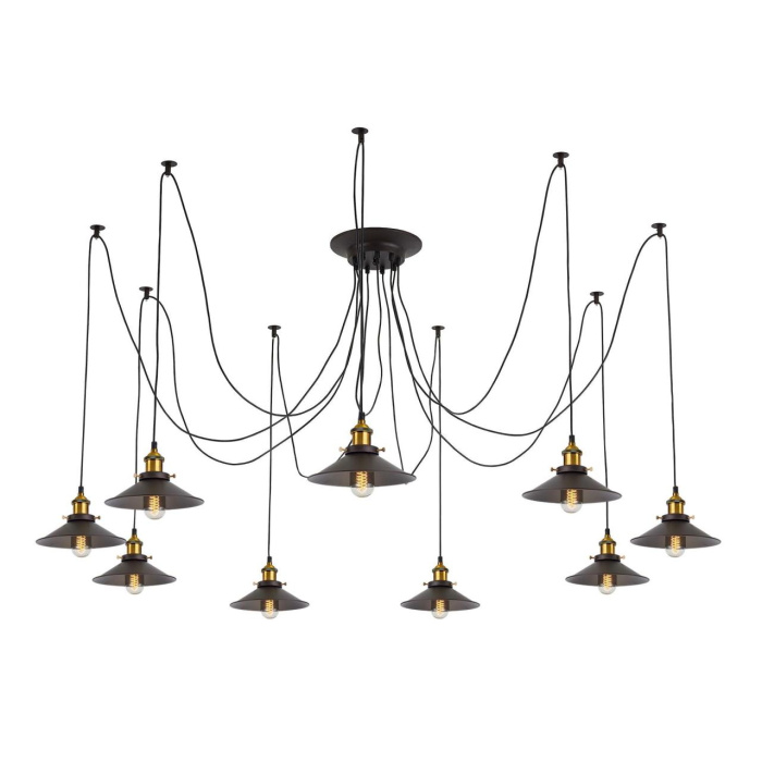 Светильник подвесной паук Citilux Эдисон CL451091