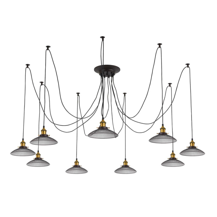 Светильник подвесной паук Citilux Эдисон CL451091